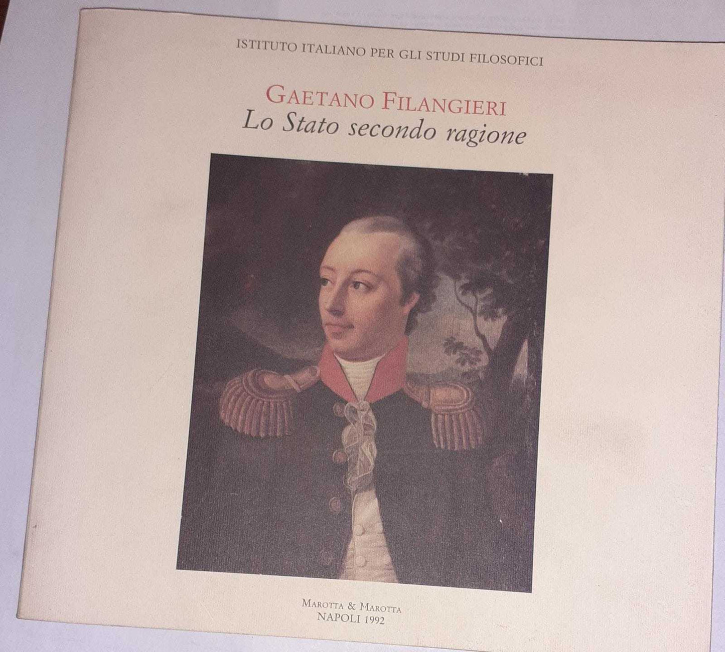 Lo Stato secondo ragione - copertina