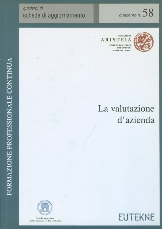La valutazione d'azienda - copertina