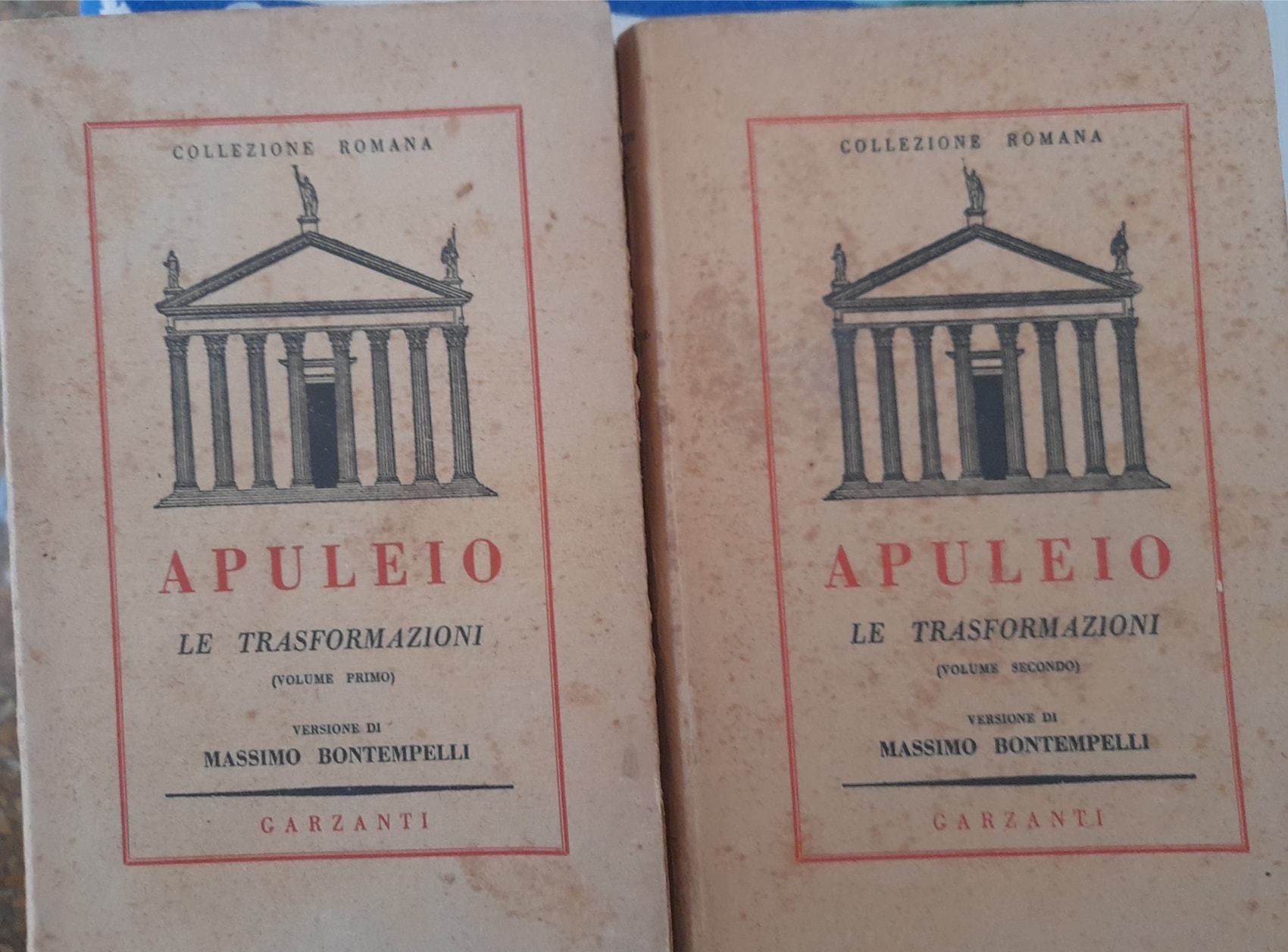 Le trasformazioni (I e II volume) versione di Massimo Bontempelli - copertina