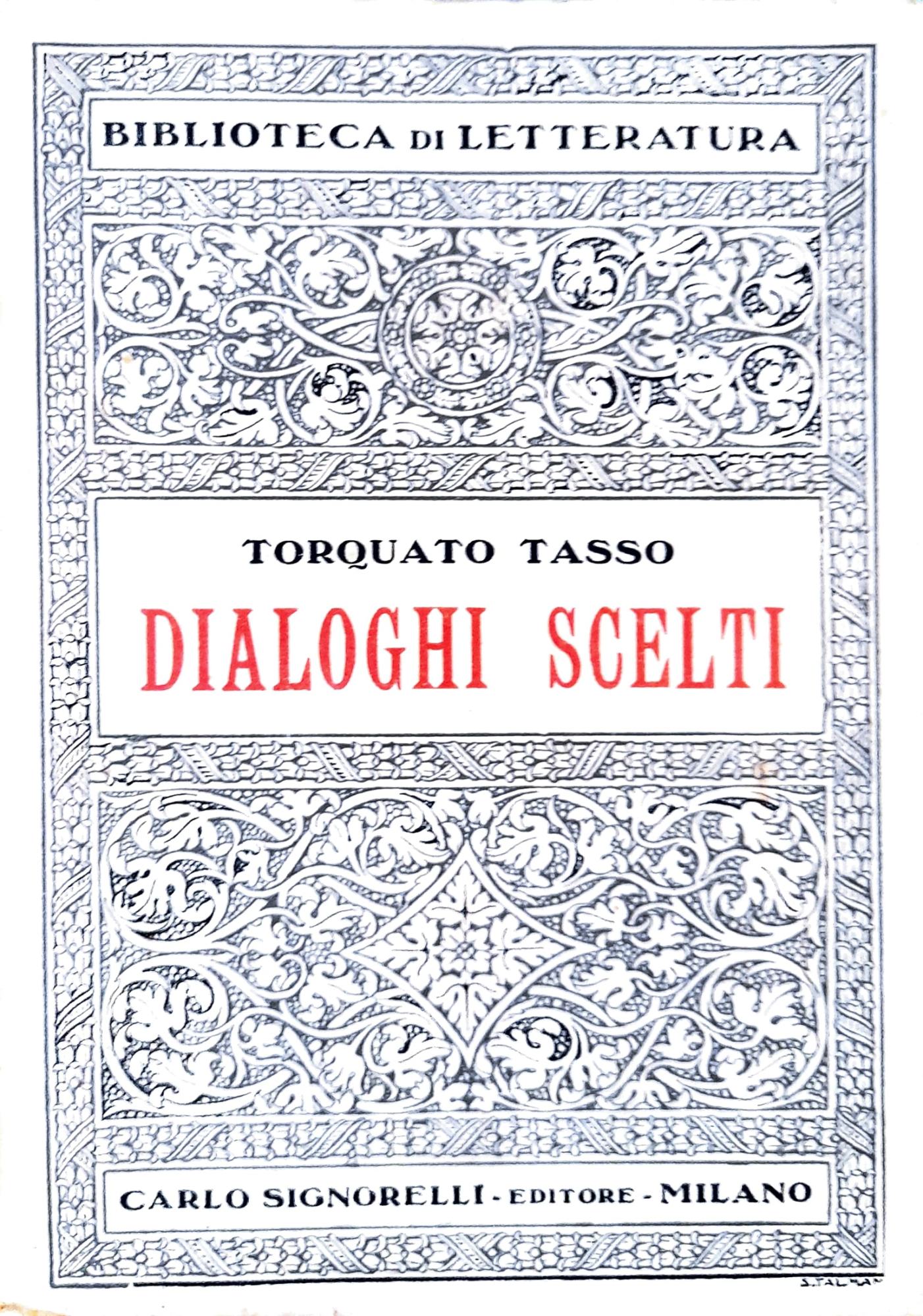 Dialoghi scelti - copertina