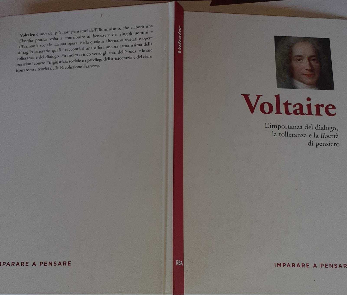 Voltaire. L'importanza del dialogo, la tolleranza e la liberta' di pensiero - copertina