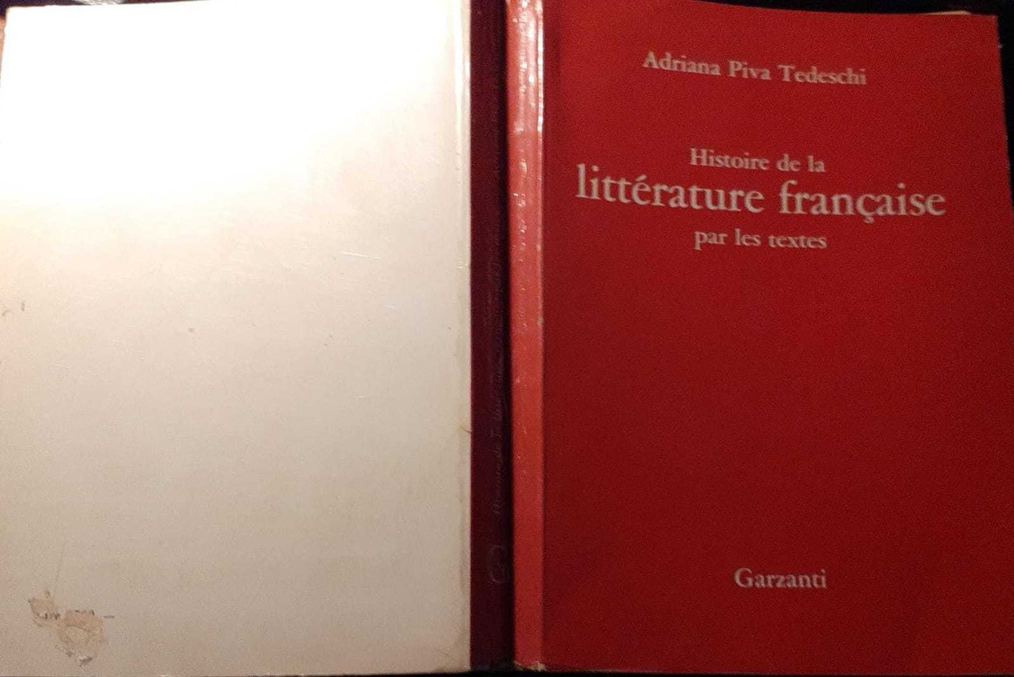 Histoire de la litterature francaise par les textes - copertina