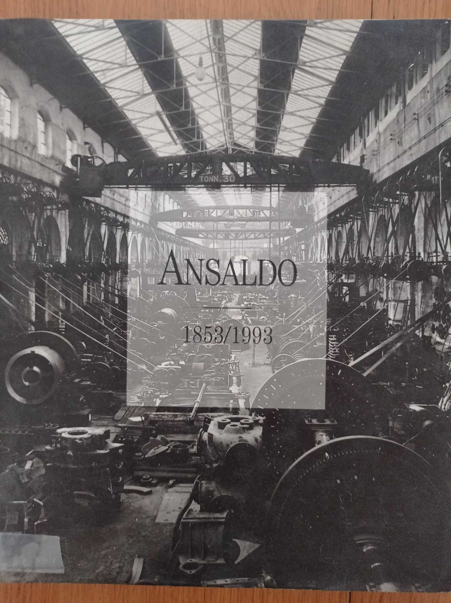 Ansaldo 1853/ 1993 - copertina