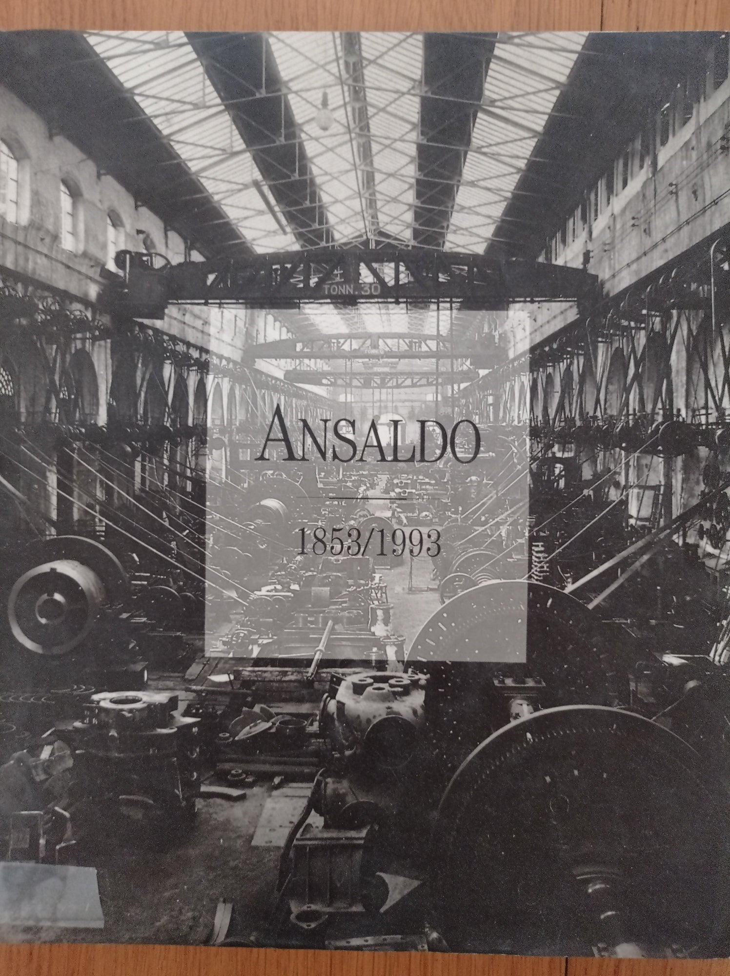 Ansaldo 1853/ 1993 - copertina