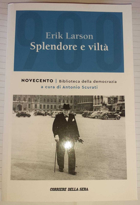 Splendore e vilta' - copertina
