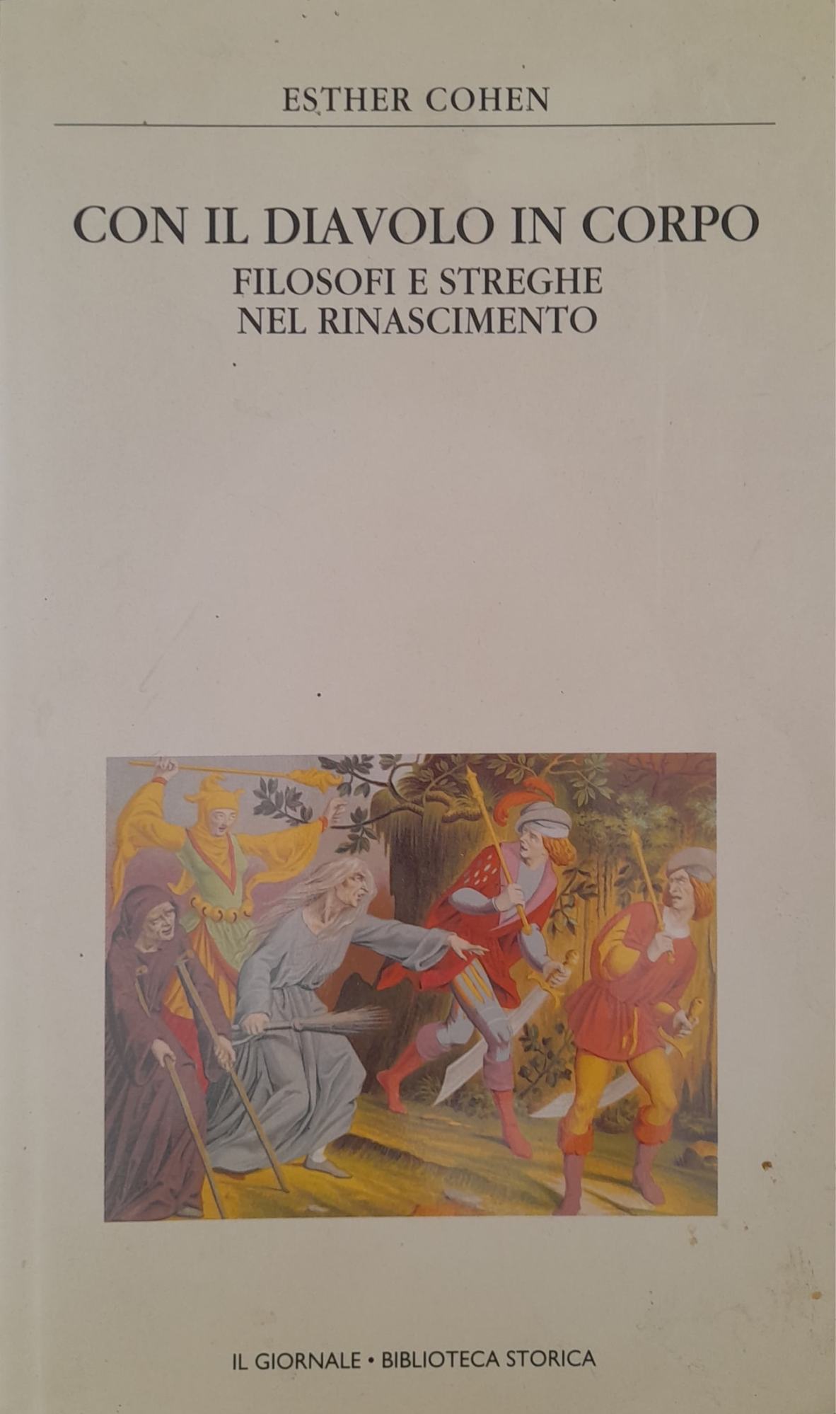 Con il diavolo in corpo. Filosofi e streghe nel rinascimento. - copertina
