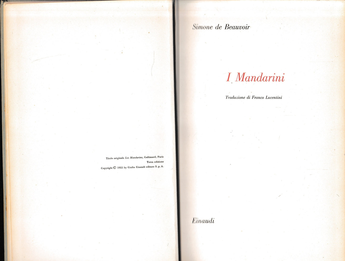 I Mandarini - copertina