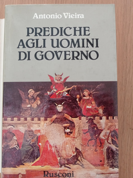 Prediche agli uomini di governo - copertina