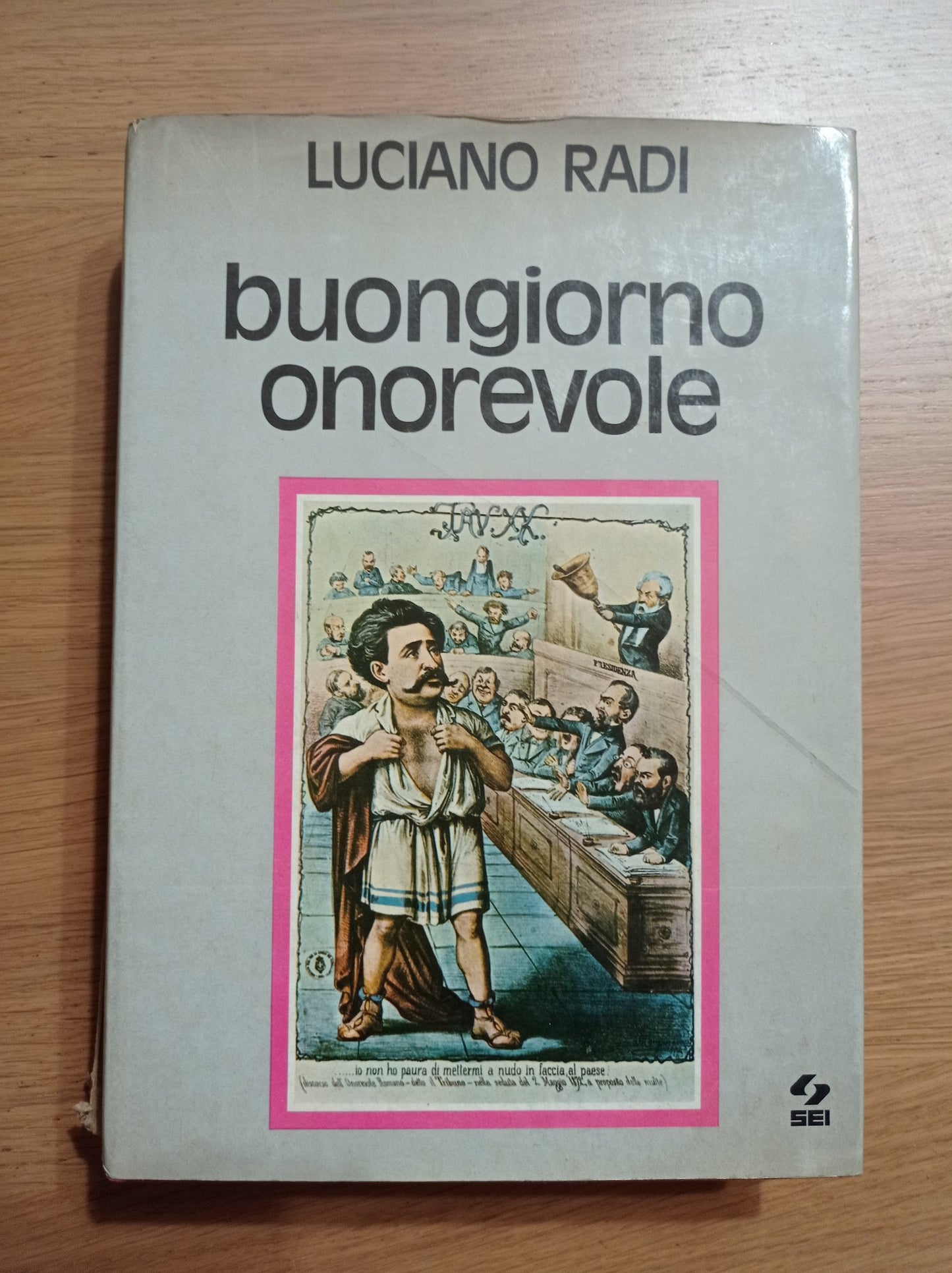 Buongiorno onorevole - copertina