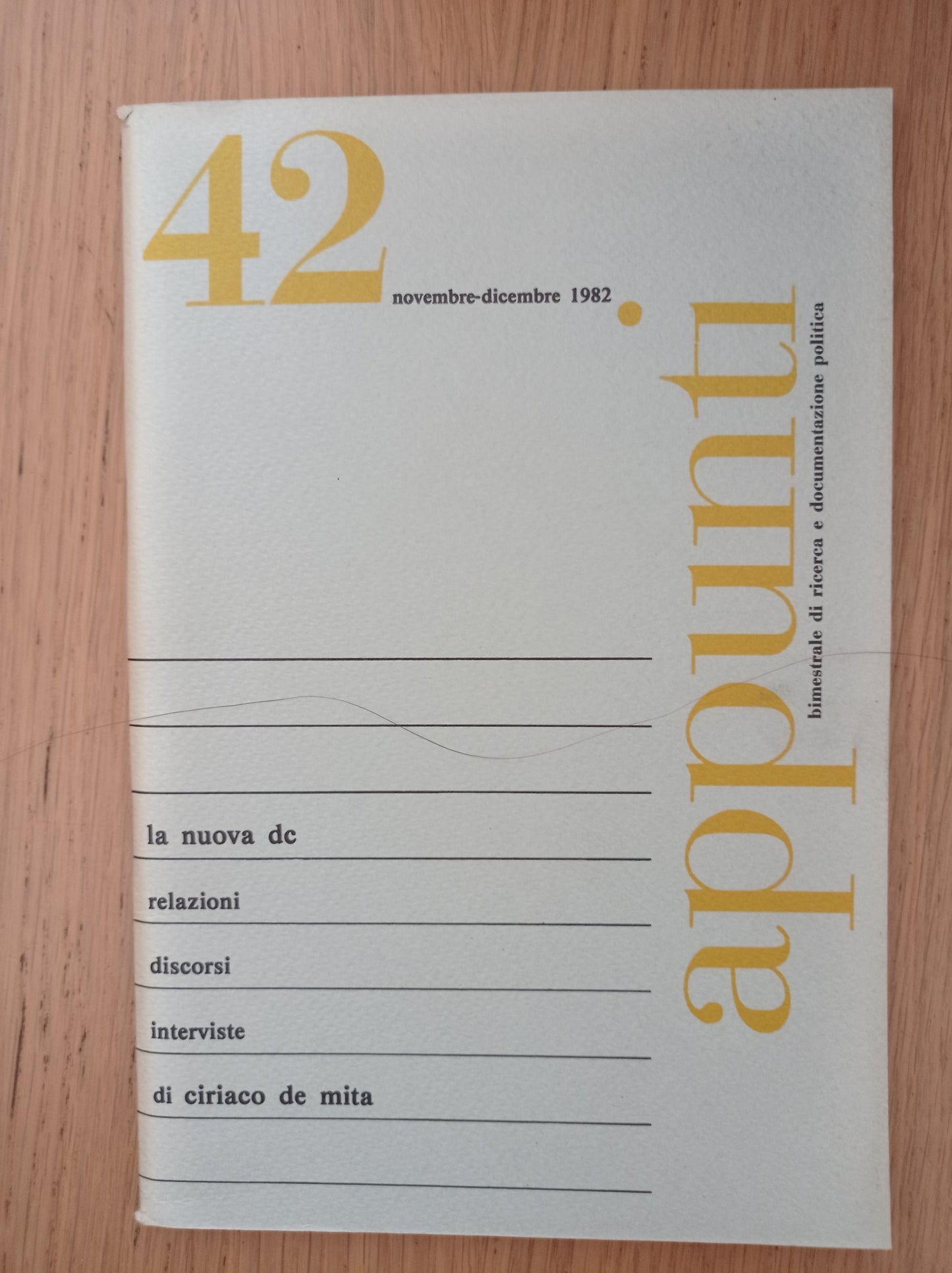 Appunti 42 - copertina