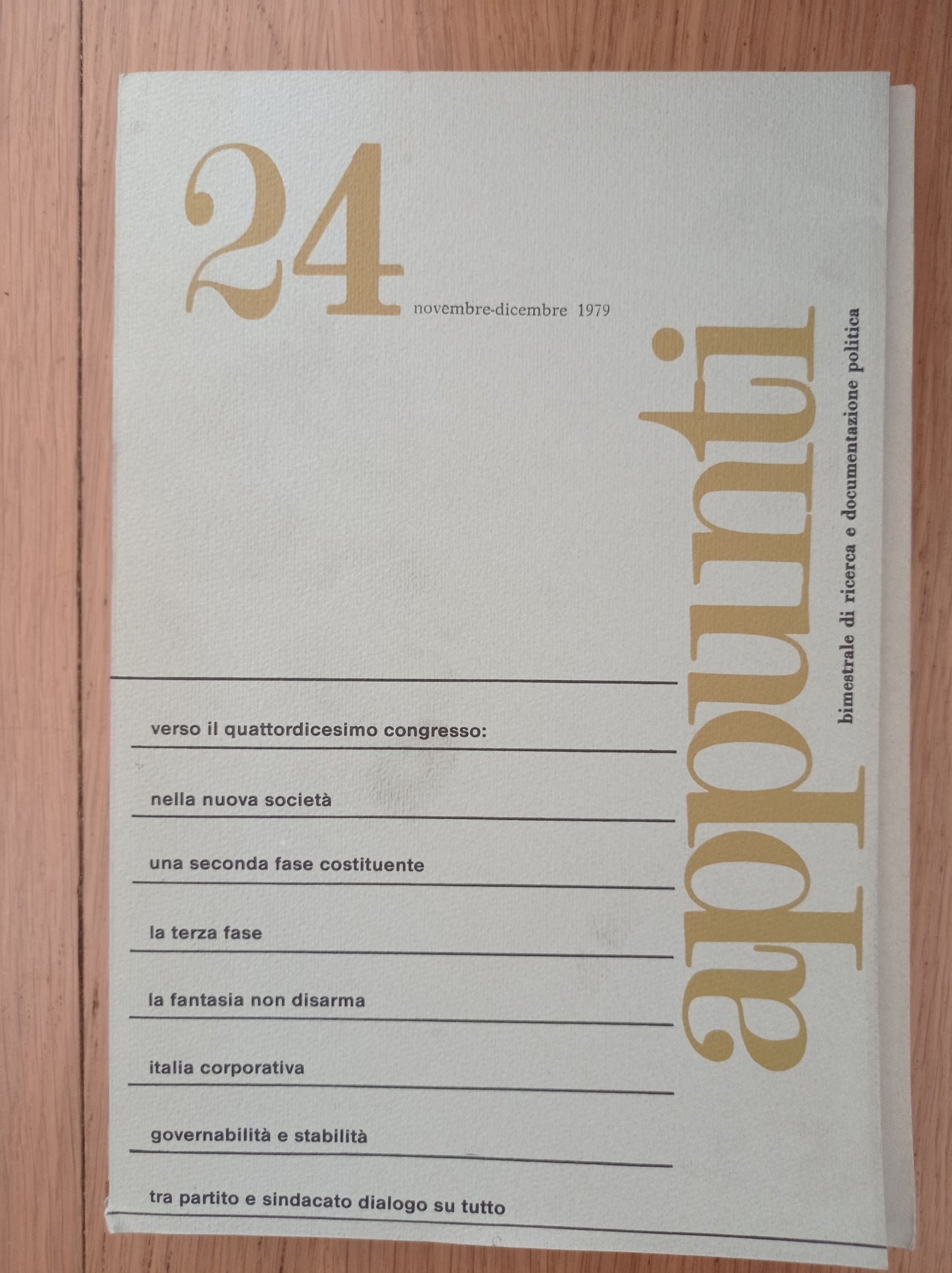 Appunti 24 - copertina