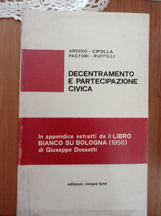 Decentramento e partecipazione civica - copertina