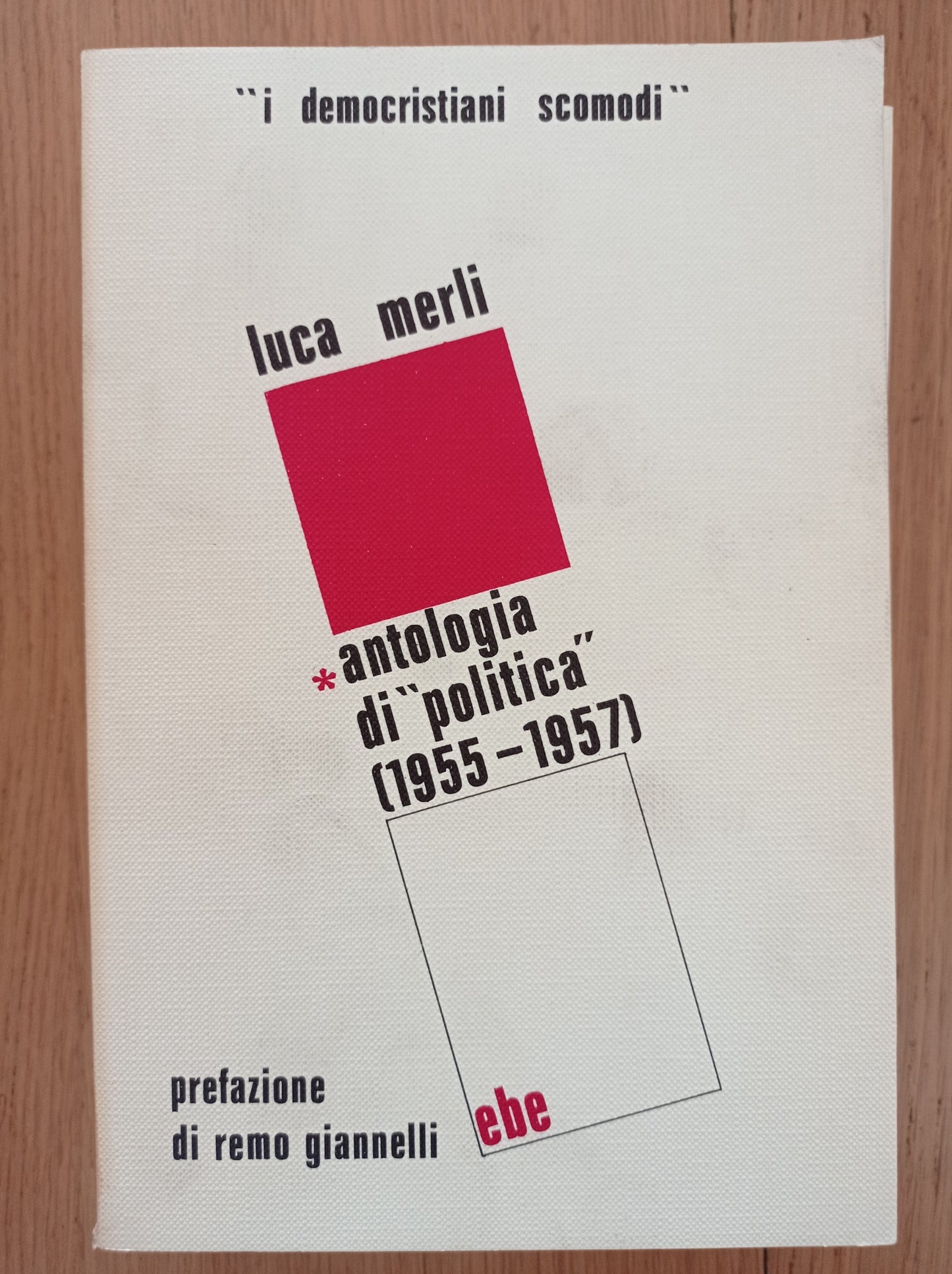 Antologia di politica (tre volumi) - copertina