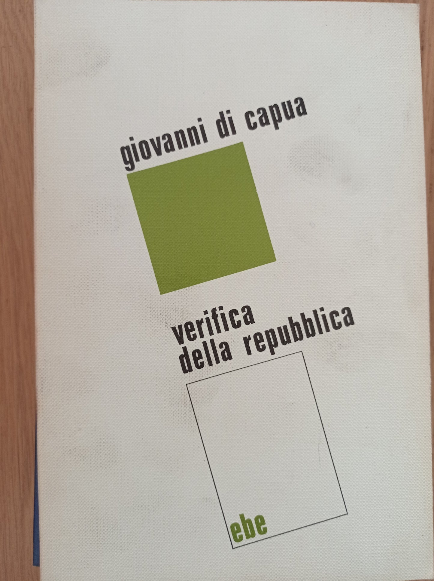 Verifica della Repubblica - copertina