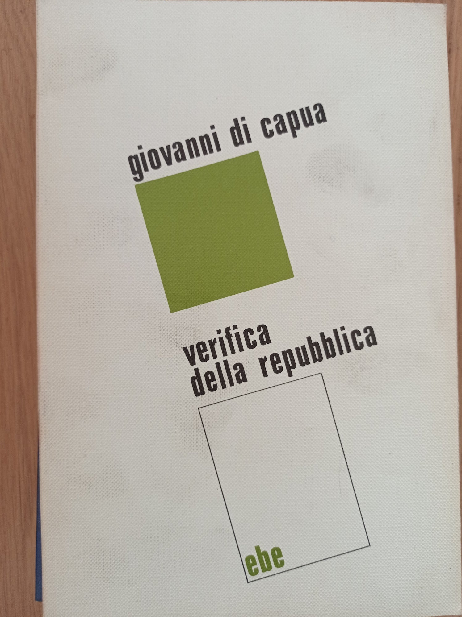 Verifica della Repubblica - copertina