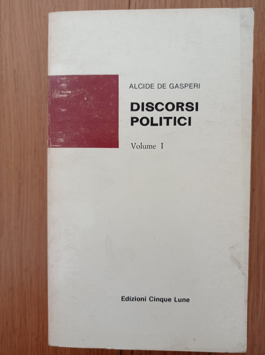 Discorsi politici (due volumi) - copertina