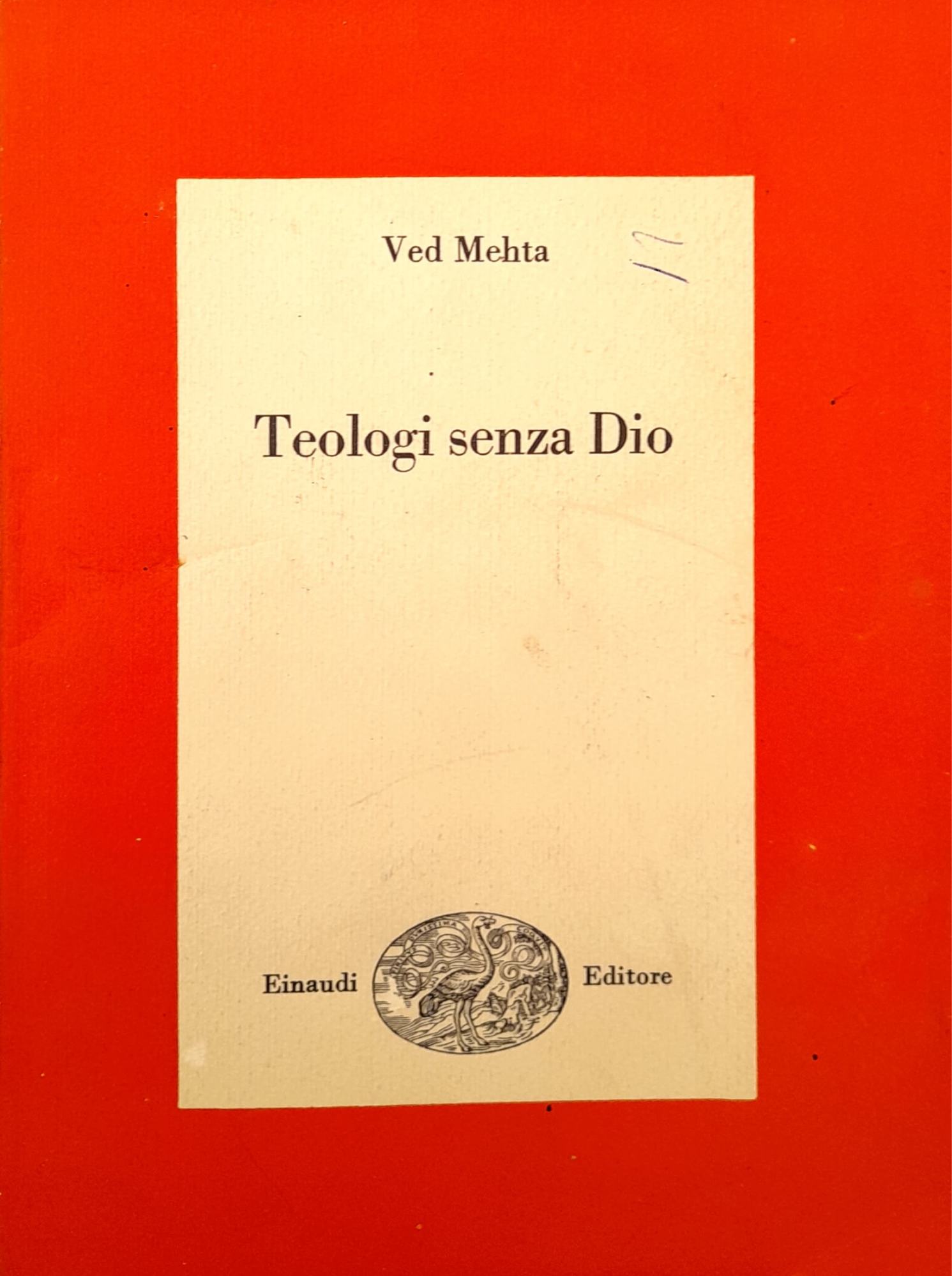 Teologi senza Dio - copertina