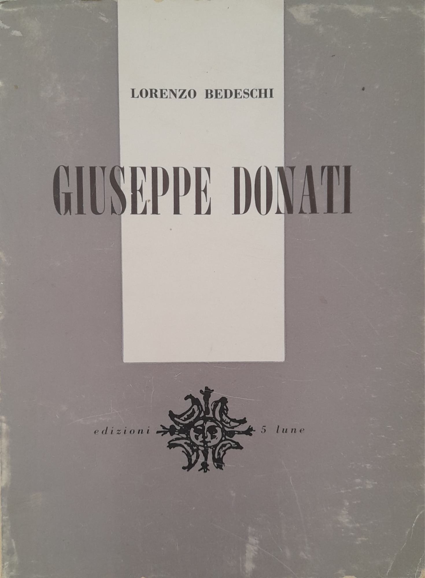 Giuseppe Donati - copertina