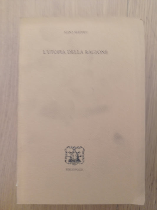 L' utopia della ragione - copertina