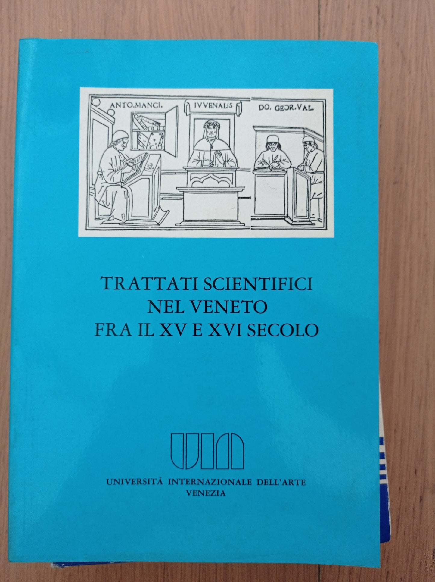 Trattati scientifici nel Veneto fra il XV e il XVI secolo - copertina