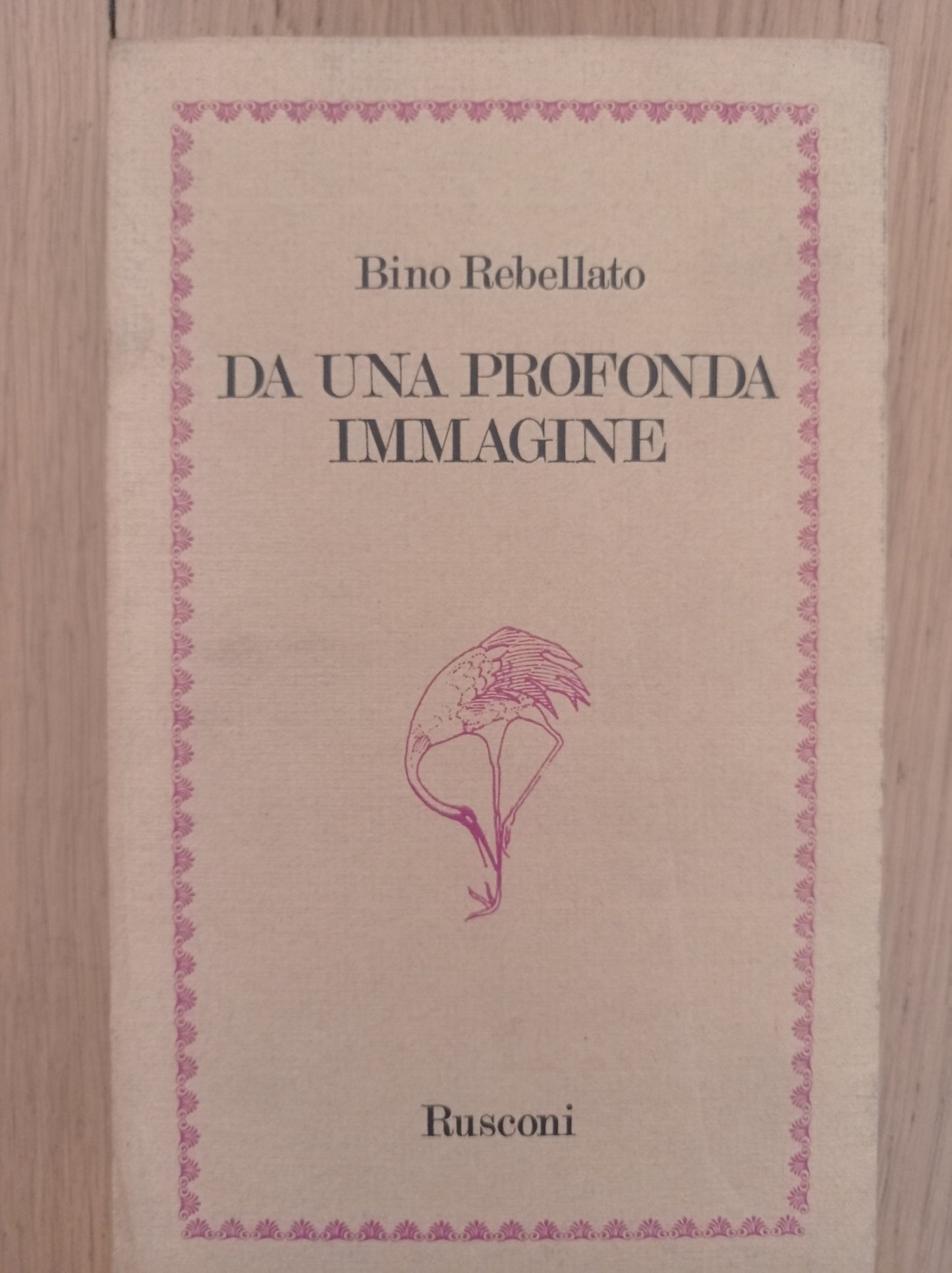 Da una profonda immagine - copertina