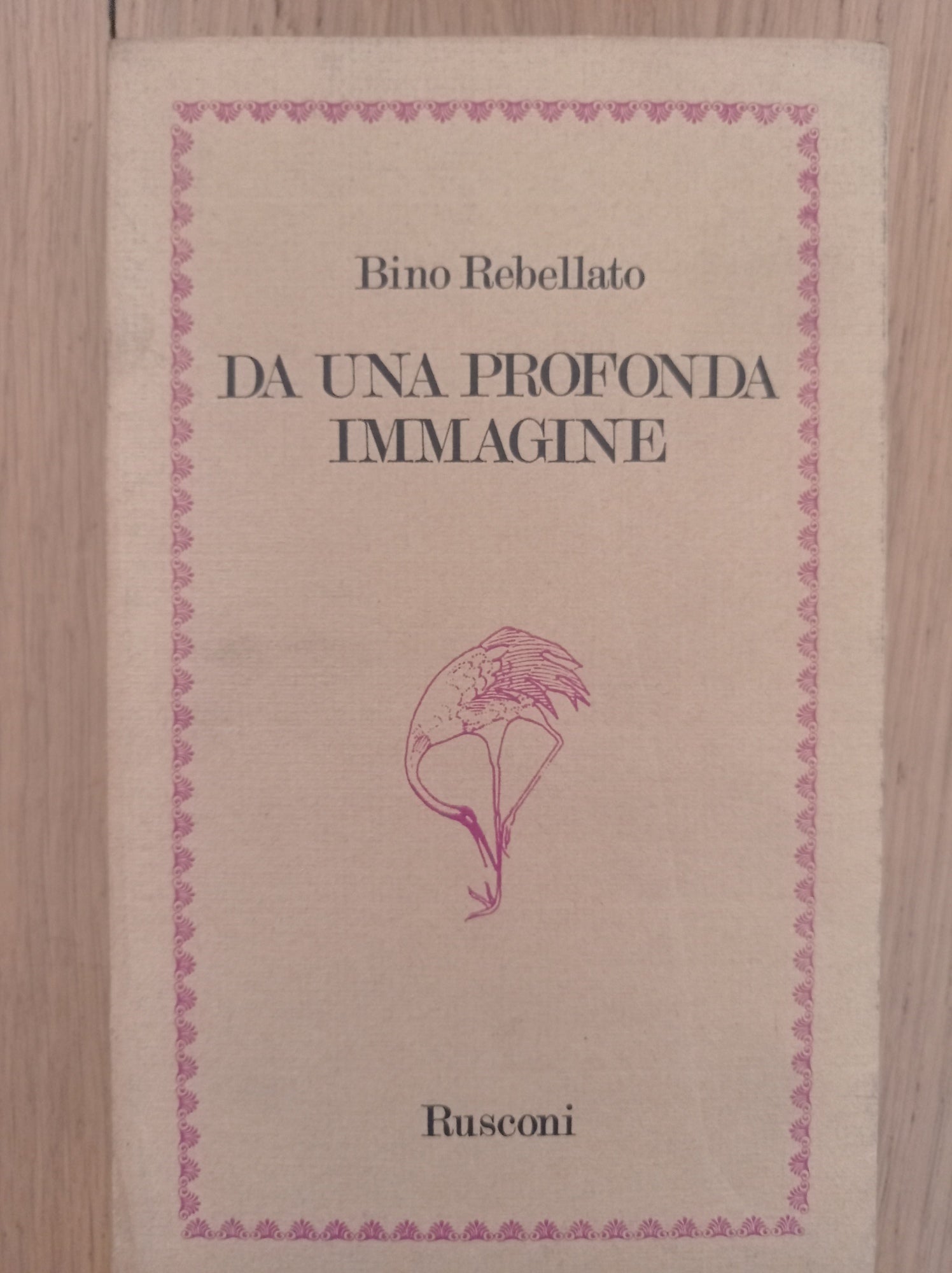 Da una profonda immagine - copertina