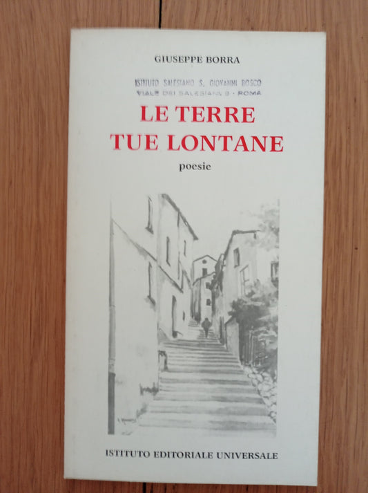 Le terre tue lontane - copertina