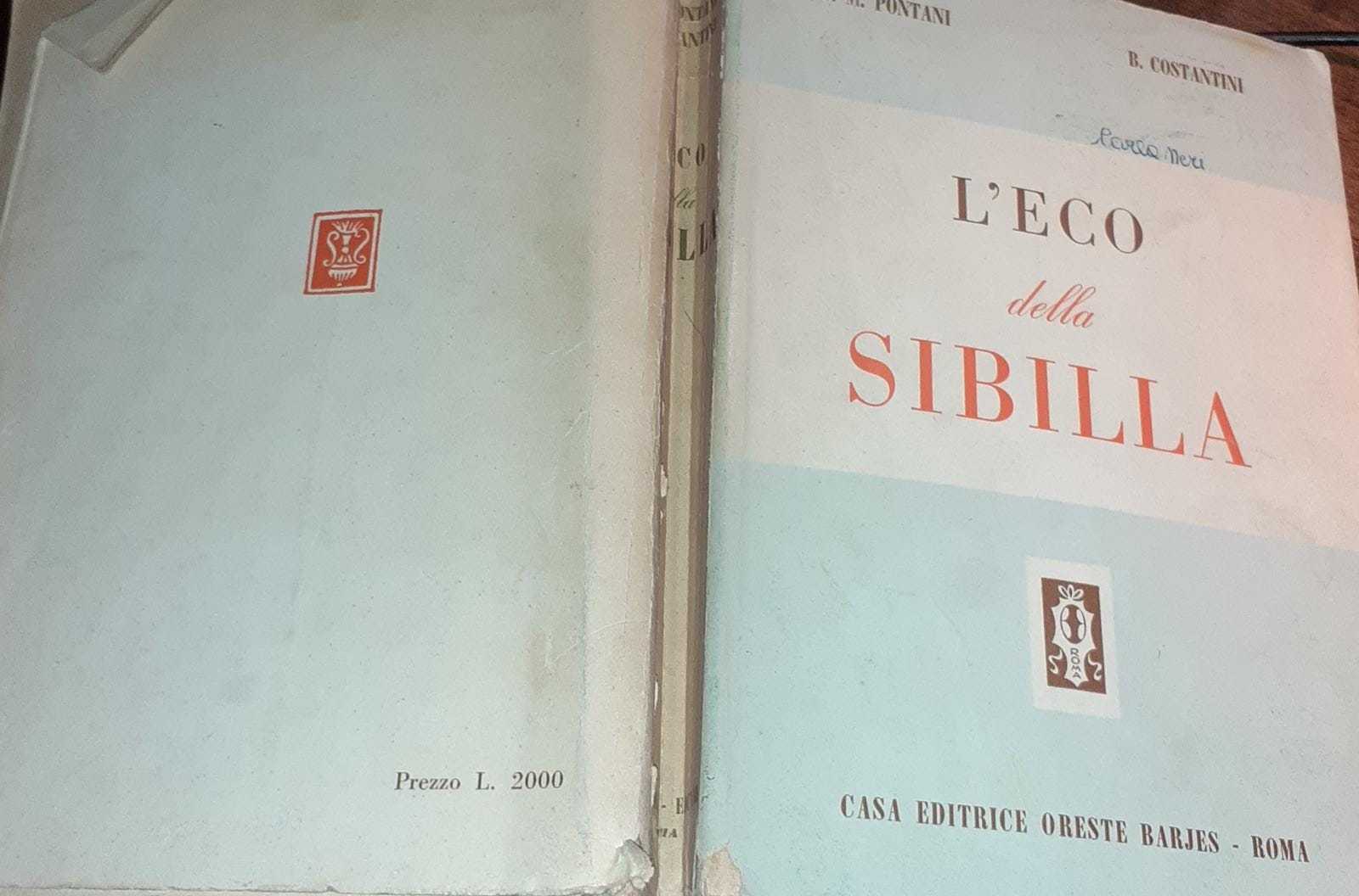L'Eco della Sibilla. Poeti e prosatori latini tradotti da scrittori italiani - copertina