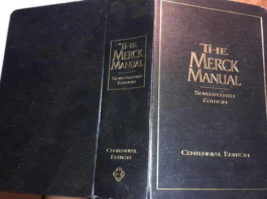 The Merck Manual of Diagnosis and Therapy: Centennial Edition - copertina