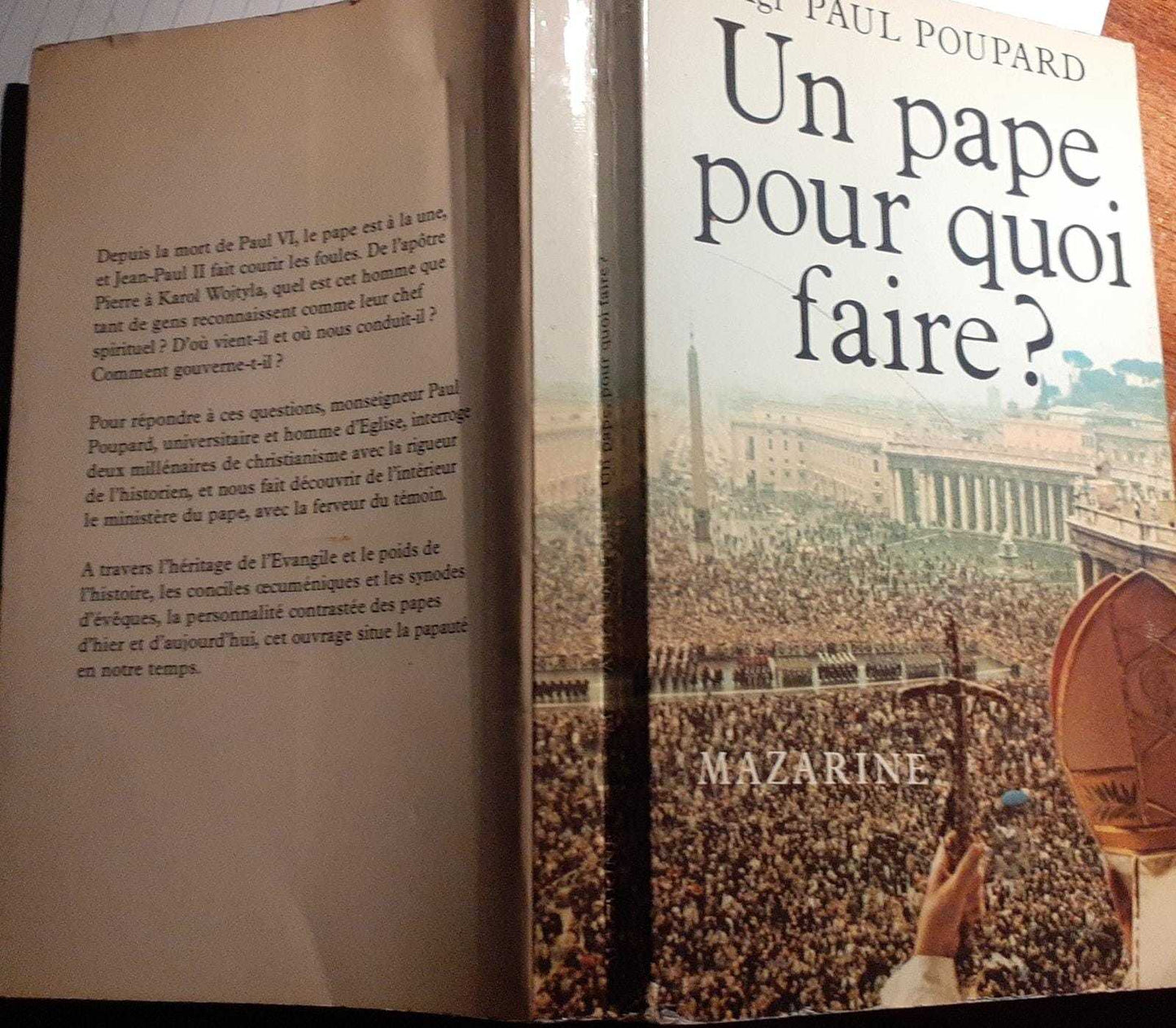 Un pape pourquoi faire? de Saint Pierre a Jean Paul II - copertina