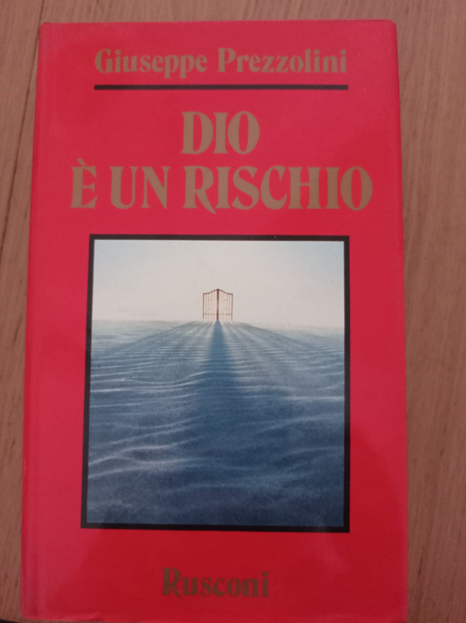 Dio è un rischio - copertina