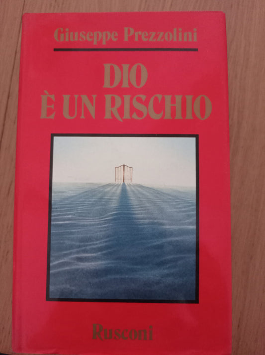 Dio è un rischio - copertina