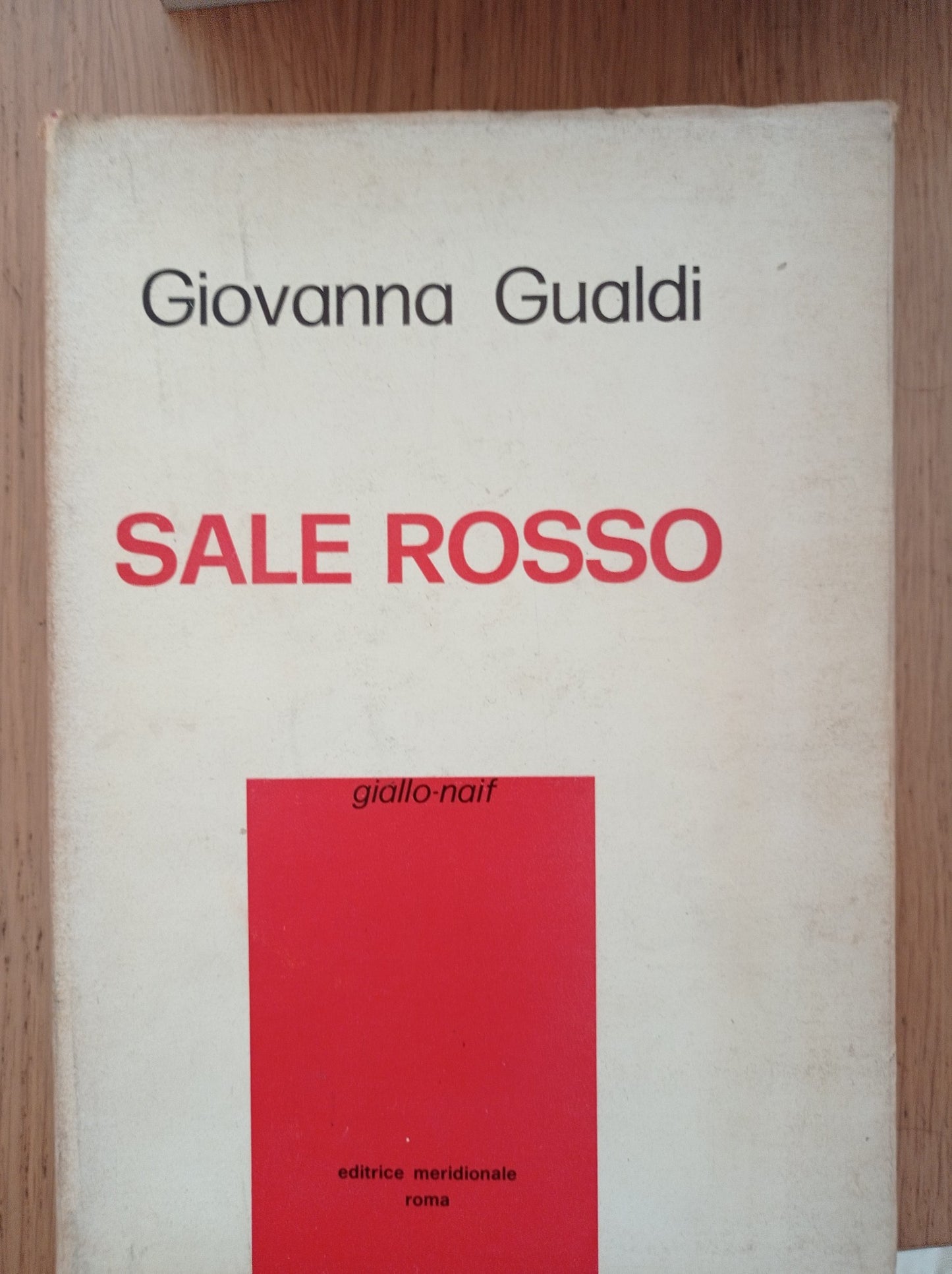Sale rosso - copertina