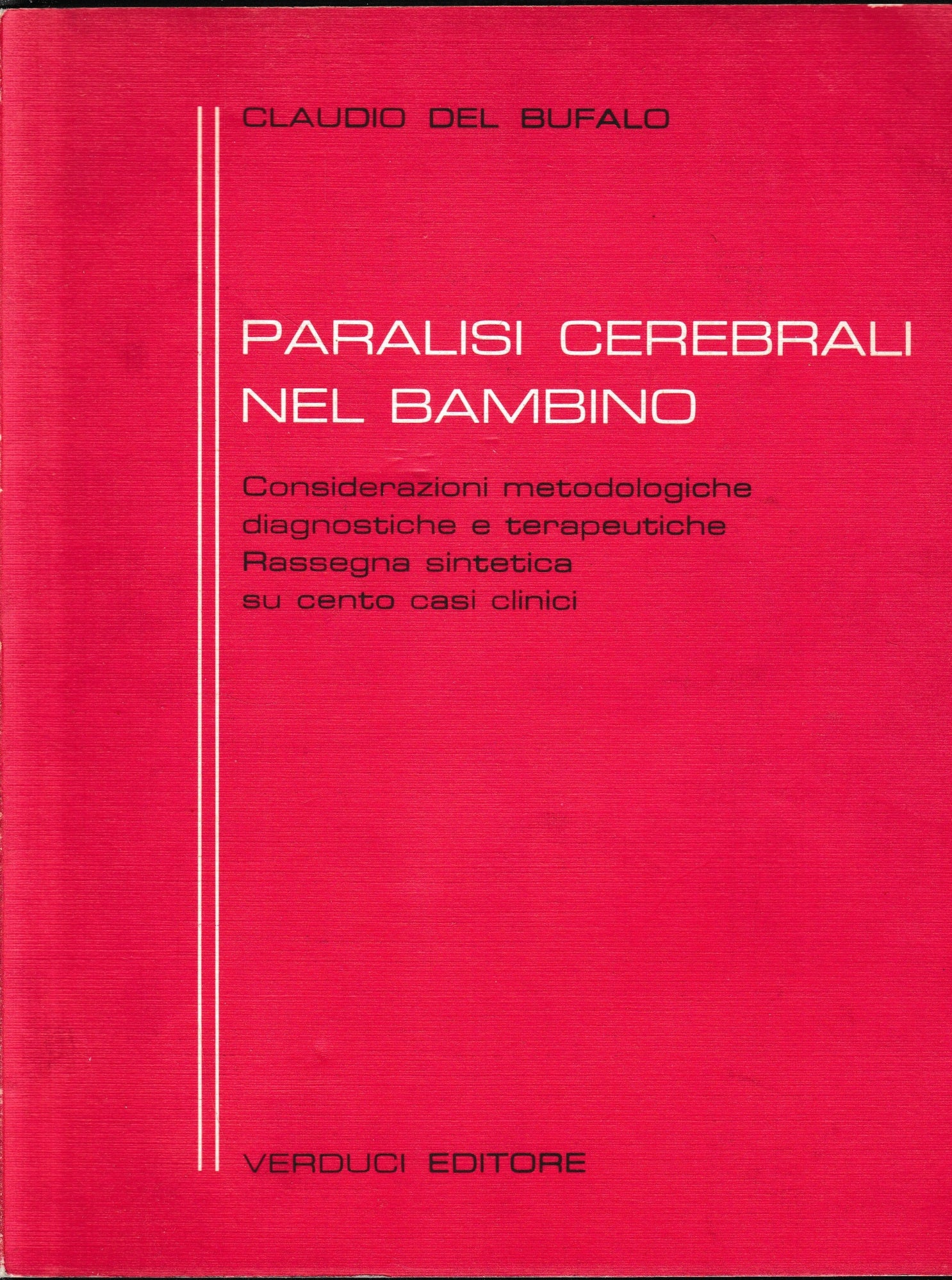 Paralisi cerebrali nel bambino - copertina