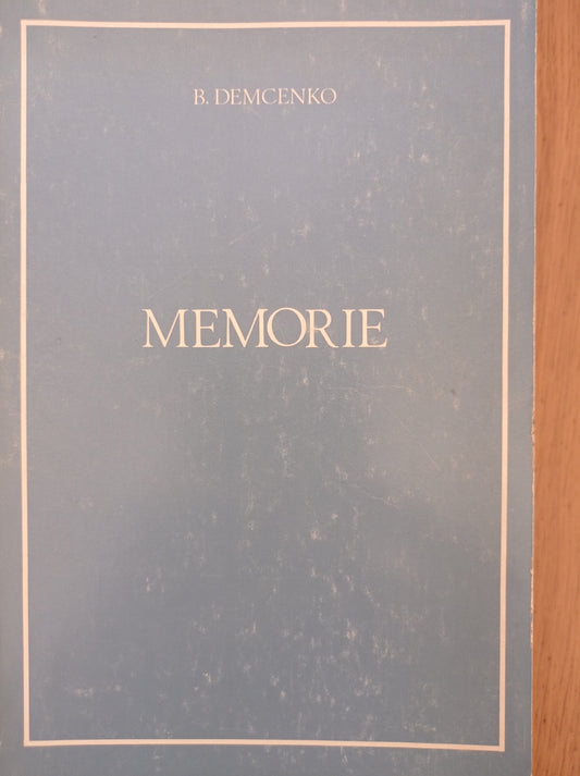 Memorie - copertina