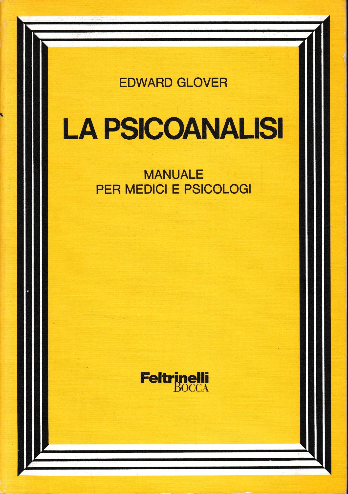 La Psicoanalisi - copertina