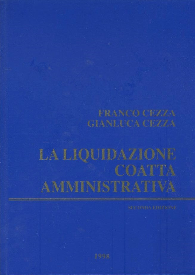 La liquidazione coatta amministrativa - copertina