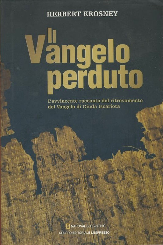Il vangelo perduto - copertina