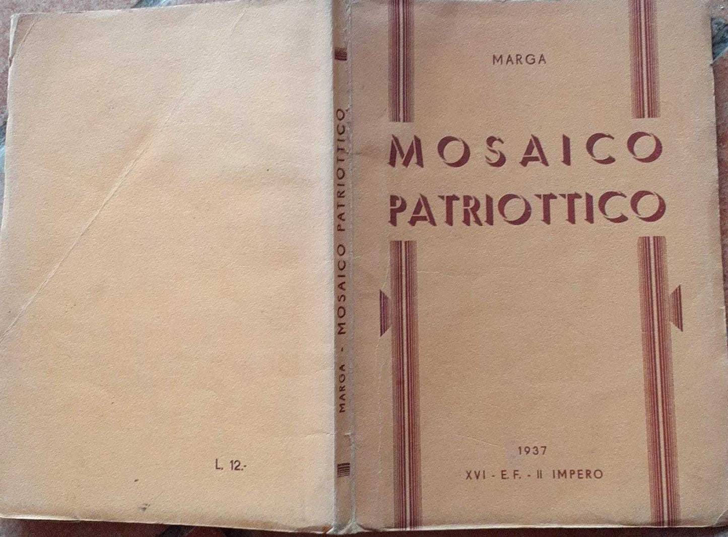 Mosaico patriottico - copertina