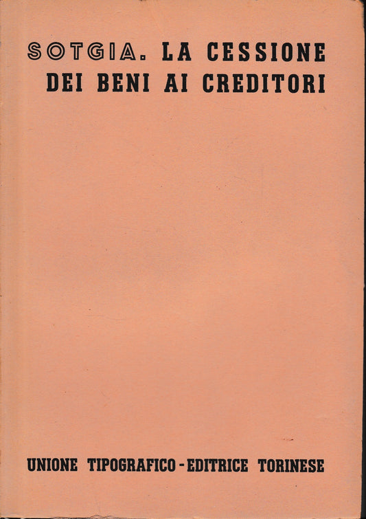 La cessione dei beni ai creditori - copertina