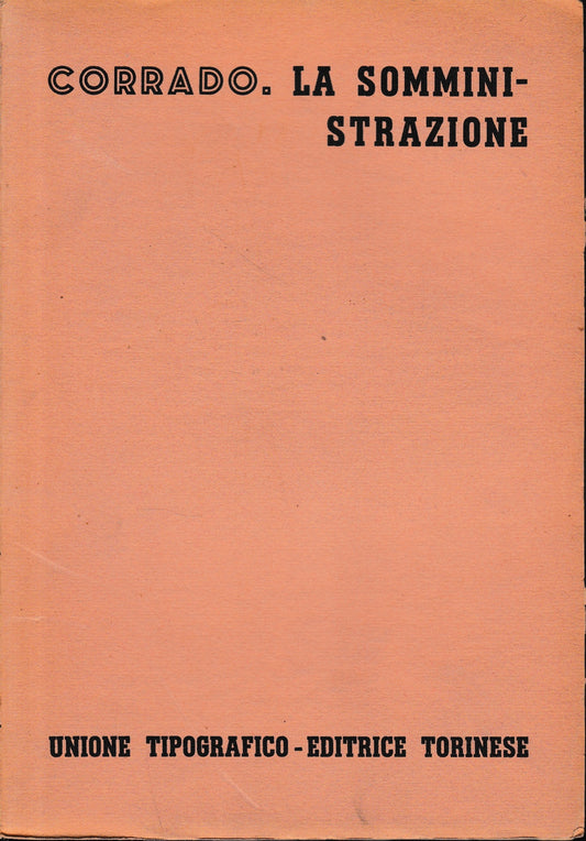 La somministrazione - copertina