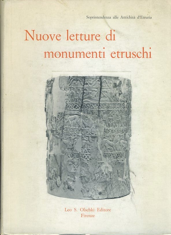 Nuove letture di monumenti etruschi - copertina