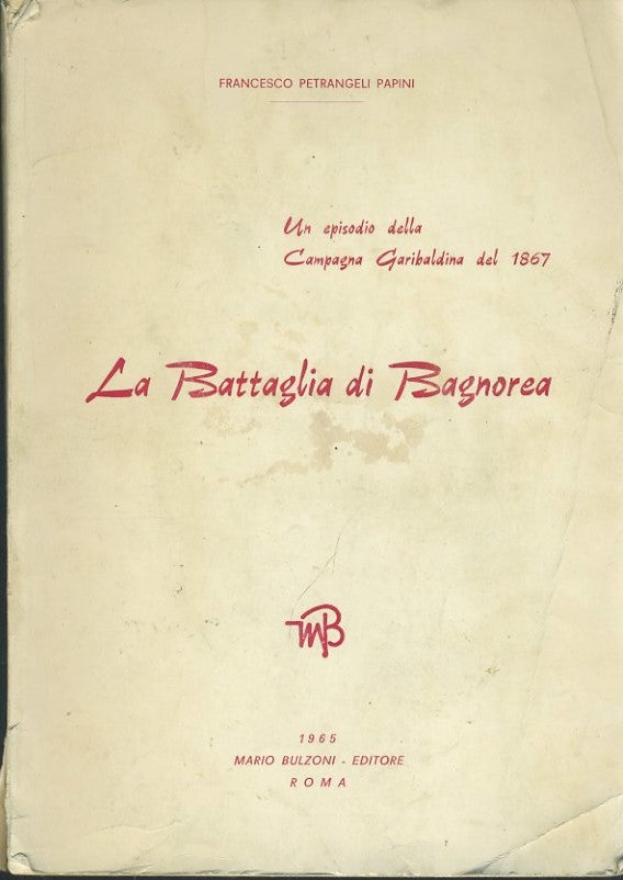 La battaglia di bagnorea - copertina