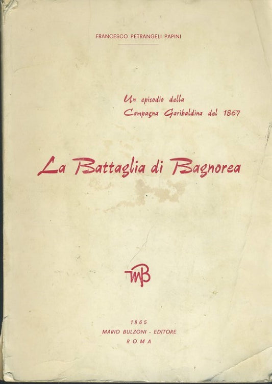 La battaglia di bagnorea - copertina