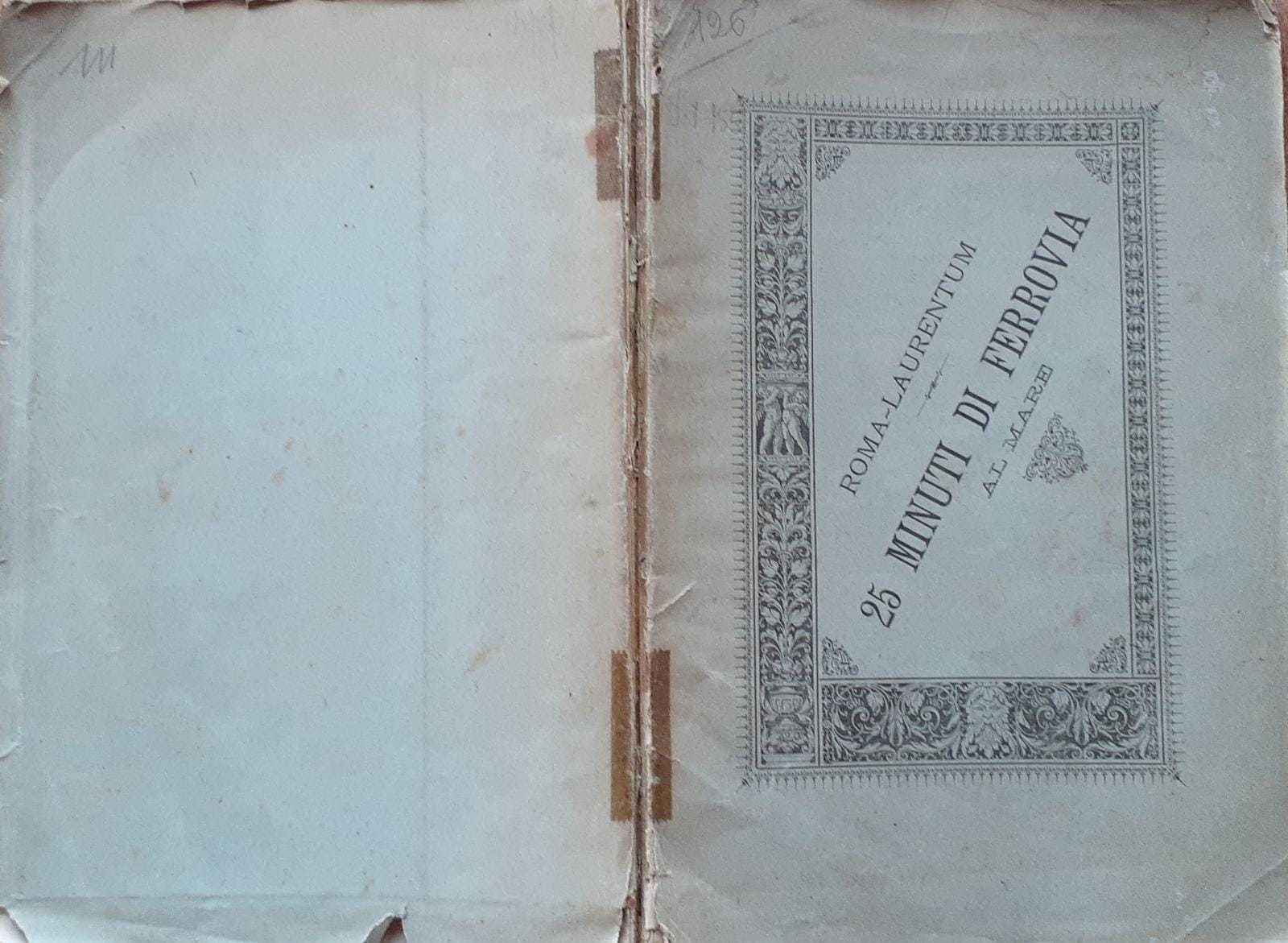 La ferrovia laurentina ed il sobborgo marittimo di Roma - copertina