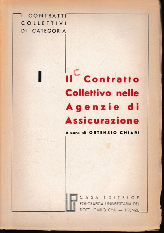 Il Contratto Collettivo nelle Agenzie di Assicurazione - copertina