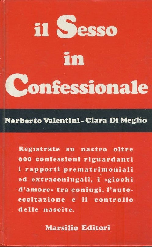 Il sesso in confessionale - copertina