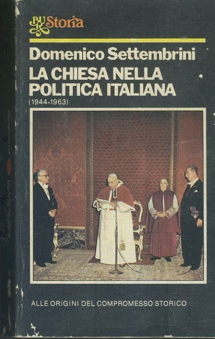 La chiesa nella politica italiana - copertina