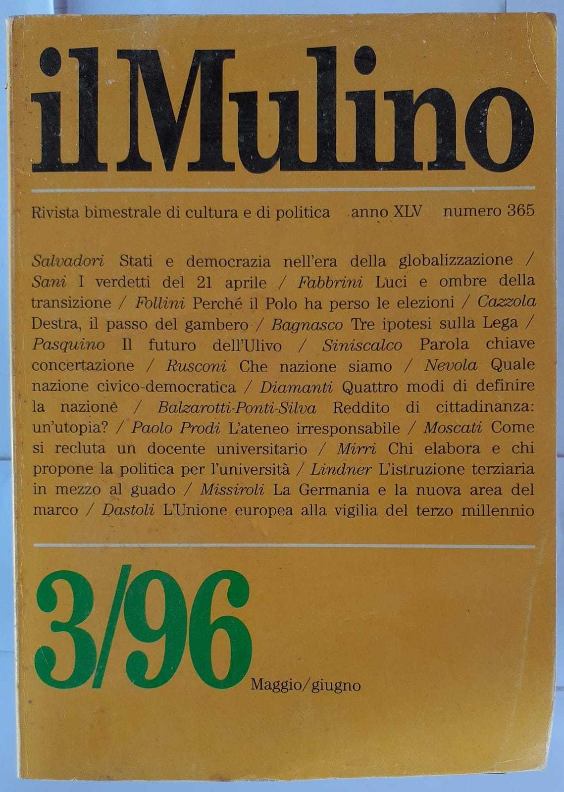 Il Mulino - copertina