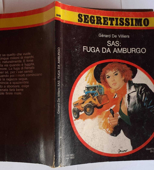 Sas: Fuga Amburgo - copertina